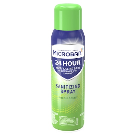 Microban 24 Microban Fresh Scent Sanitizer and Deodorizer 15 oz 1 pk 48665